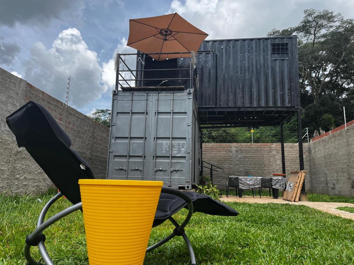 Container-Spa Quente, Projetor Cine, Lareira, Churrasqueira-20Km De Brotas Torrinha Extérieur photo